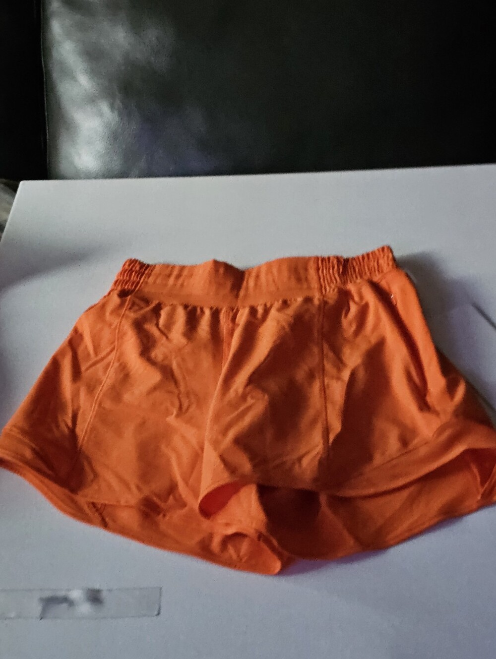 NWT LULULEMON LITO Orange Hotty Hot High Rise Shorts 4" Lined Size 4
